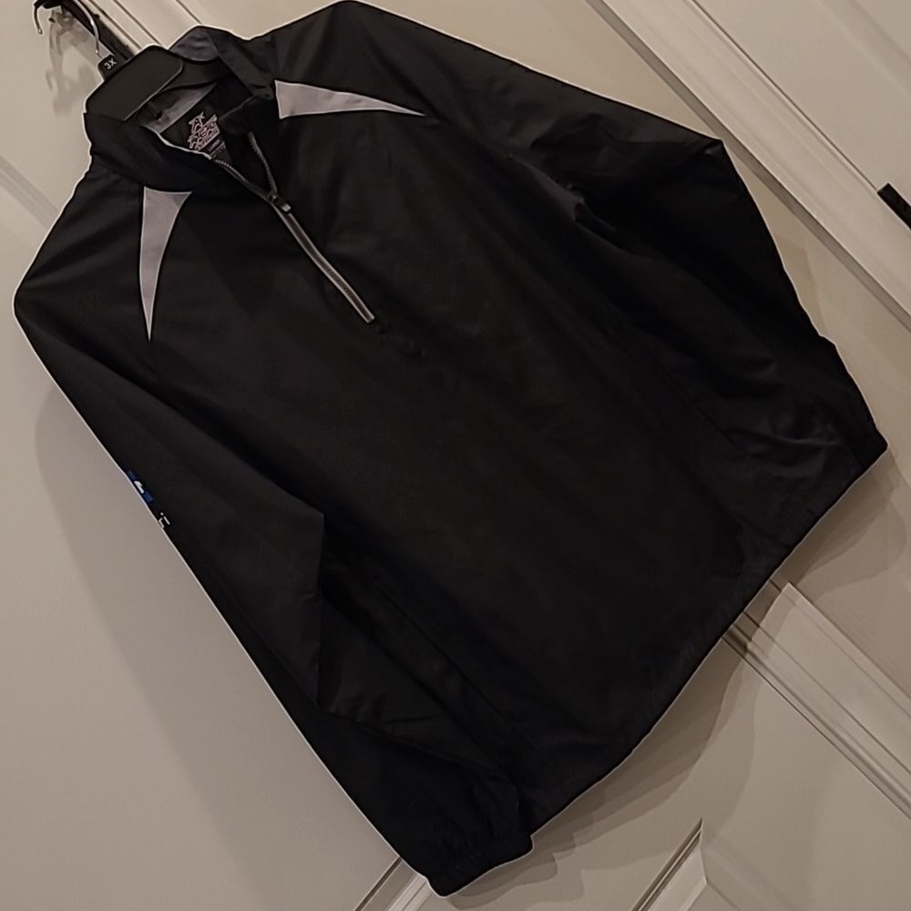 AX AHEAD Extreme sz L all  weather zip neck jacket KONE AMERICAS